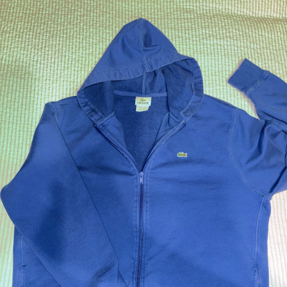 Lacoste men’s full zip sweatshirt